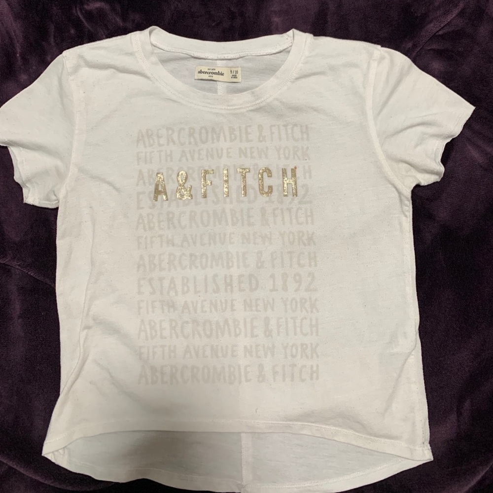 White top gold detailing